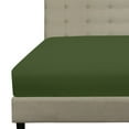 thumbnail image 1 of Royale Linens Fitted Sheet Full- Brushed Hotel Quality 1800 Ultra- Soft Wrinkle & Fade Resistant- Bottom Sheet - Deep Pocket Stretches Up to 16"- Fitted Sheet Only- Elastic Sheet (Full, Hunter Green), 1 of 10