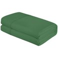 thumbnail image 1 of Royale Linens King Size Flat Sheet Only - Brushed 1800 Microfiber - Wrinkle&Stain Resistant - Hotel Quality Flat Sheet Sold Separately - Top Sheet for Bed (King, Hunter Green), 1 of 10