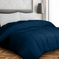 thumbnail image 1 of ROYALE King Comforter - All Season Down Alternative Bedding Comforter - Lightweight Quilted Comforter with Corner Tabs - Ultra Soft Luxury Hotel Comforter - Box Stitched Duvet Insert (King, Navy), 1 of 9