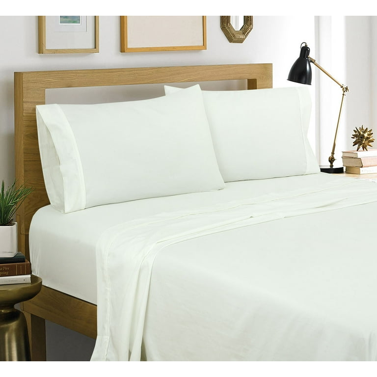 100% Cotton 400 Thread Count Bed Sheet Set – Mellanni