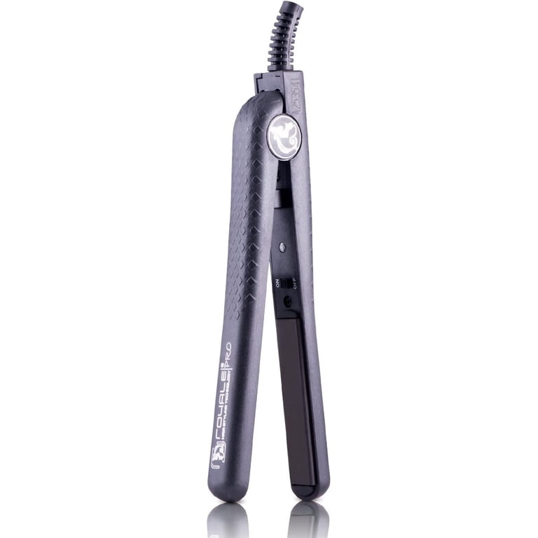 Royale Mini Ceramic Tourmaline Flat Iron Hair Straightener  display picture 2