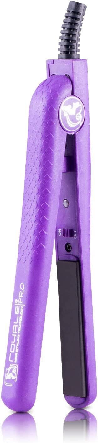 Royale Mini Ceramic Tourmaline Flat Iron Hair Straightener  display picture 3