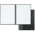 thumbnail image 1 of "Royale Wirebound Business Notebooks, 1 Subject, Medium/college Rule, Black/gray Cover, 10.5 X 8, 96 Sheets | Bundle of 5 Each", 1 of 7