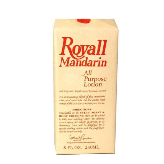 Royall Mandarin Of Bermuda All Purpose Lotion Spray / Splash 8.0 Oz / 240 Ml
