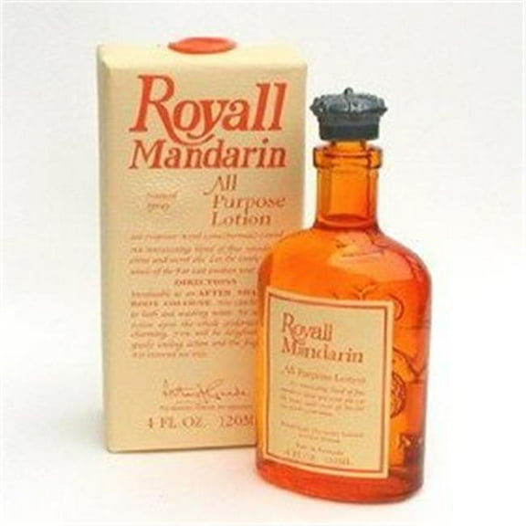Royall Fragrances amrman4apl Mandarin All Purpose Lotion For Men - 4 Oz