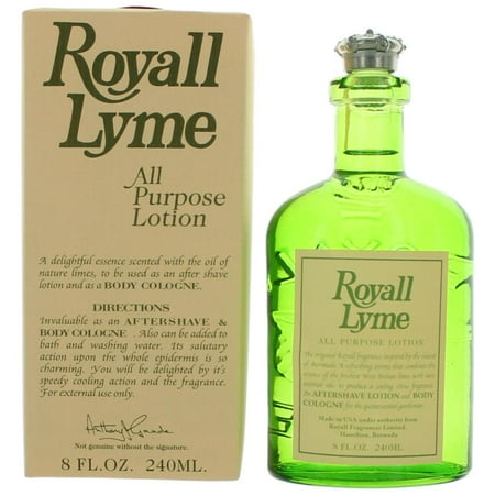 Royall Lyme by Royal Fragrances 8 oz All Purpose Lotion