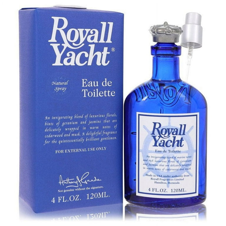 Royall Yacht Eau De Toilette Spray By Royall Fragrances - 4 oz Royall Yacht Eau De Toilette Spray By Royall Fragrances - 4 oz