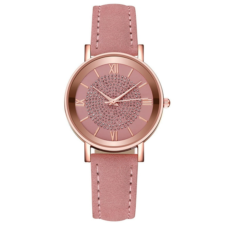 Royallove Luxury Temperament Ladies Belt Watch Analog Arabic Digital Quartz Watch Walmart