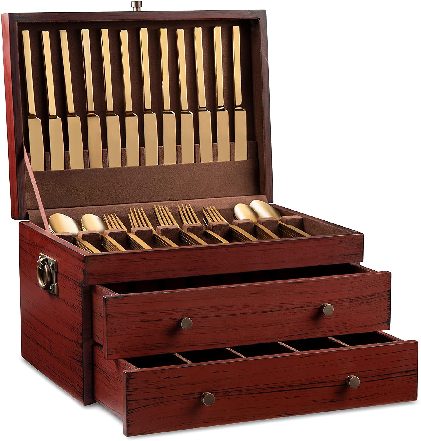 Flatware Chest Pull Out Drawer, 15” X 11” X 9''