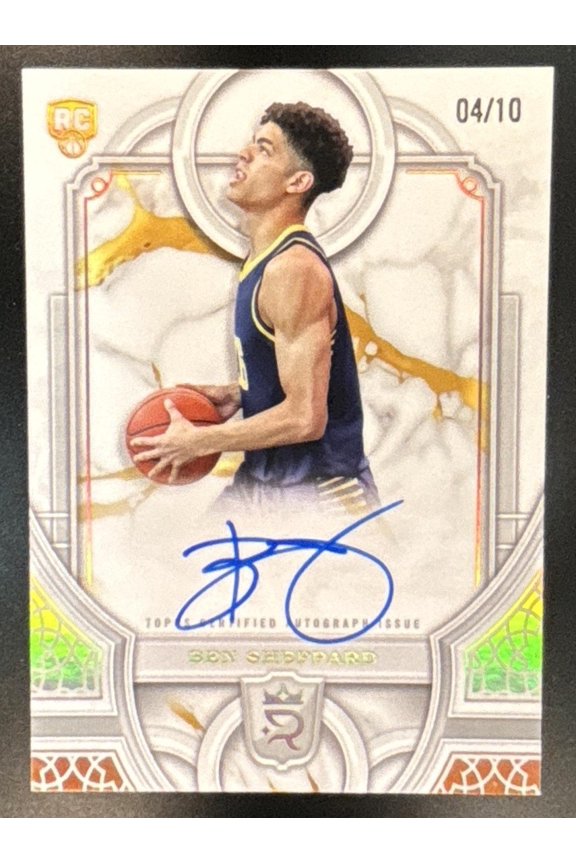 Royalty Collection Ben Sheppard #RA-BS Relic Signatures Gold