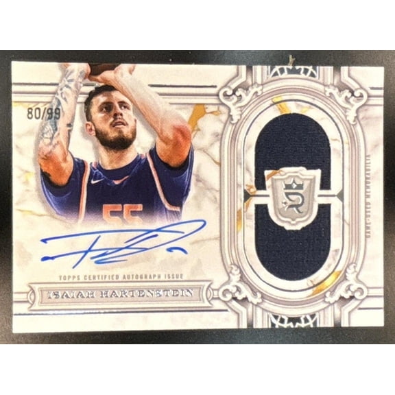 Royalty Collection Regalia Relic Signatures Isaiah Hartenstein Knicks Auto #RRS-IH Topps Basketball Card