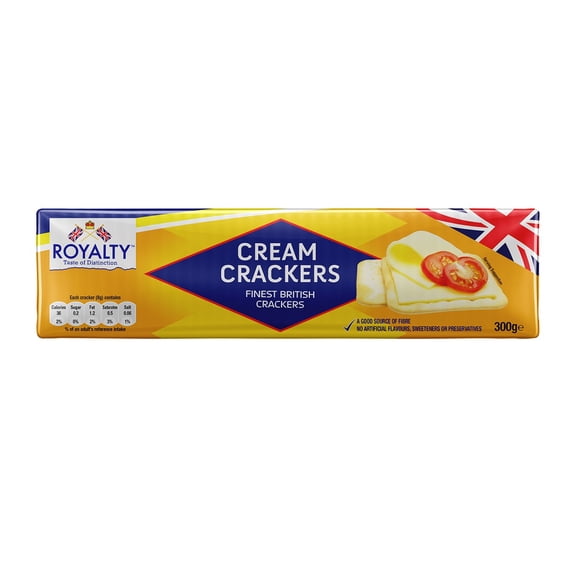 Royalty Cream Crackers 300g (Pack of 3)