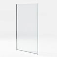 Royalty Fixed Shower Screen for Bathroom 3/8'' Thick Clear Tempered