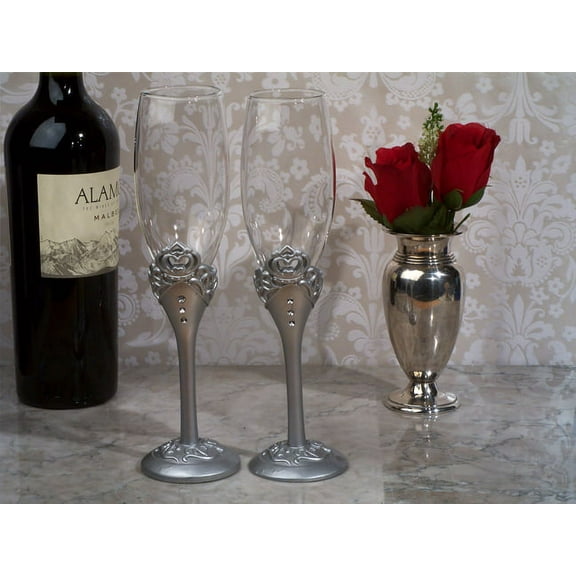 Royalty For A Day Toasting Flutes