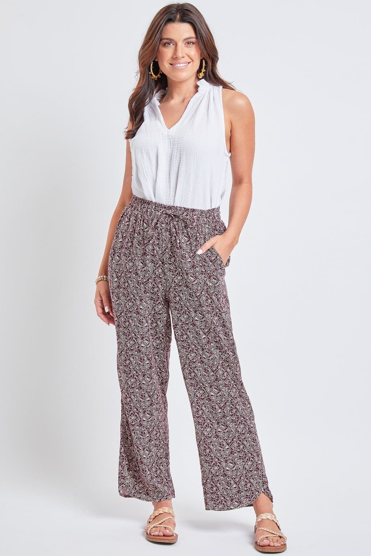 ELASTIC WAIST PANT ROYAL RESIDENCE main image 0