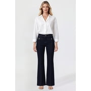 Royalty For Me Women's Pin Tuck Bootcut Jeans