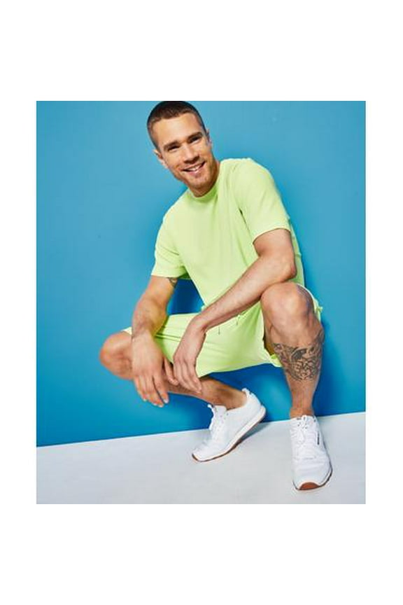 Men's Textured Ottoman Stripe T-Shirt, Mojito L