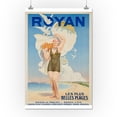 thumbnail image 1 of Royan Vintage Poster (artist: Delorme) France c. 1925 (16x24 Giclee Gallery Print, Wall Decor Travel Poster), 1 of 1