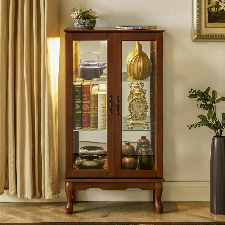 Curio storage hot sale cabinet