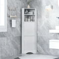 Royard Oaktree Tall Corner Freestanding Bathroom with 2