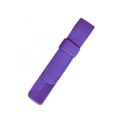 Royce Leather Single Pen Case RYC914PURPLE6
