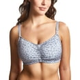 thumbnail image 1 of Royce Blossom Adjustable Size Maternity/Nursing Softcup Bra (1456),32 G/GG/H,Leopard Print, 1 of 8