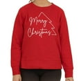 thumbnail image 1 of Royce Brand Women's Super Soft Holiday Themed Long Sleeve Sweatshirt (Red, L), 1 of 2
