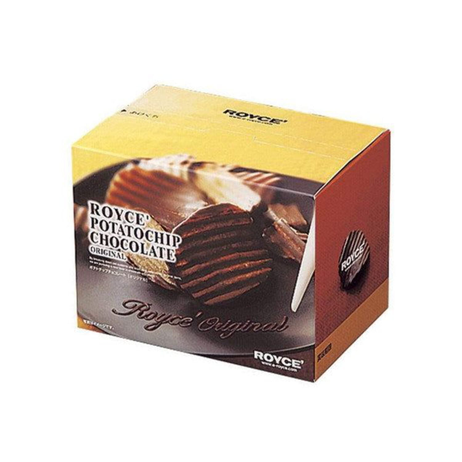 Royce' Chocolate Potato Chips Salty Crunch  Silky Chocolate Made in JAPAN -Tokyo Sakura Mall