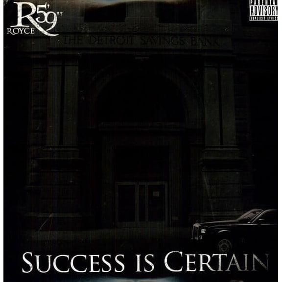 Royce Da 5'9" - Success Is Certain - Rap / Hip-Hop - Vinyl