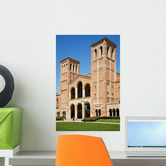 Royce Hall Wall Mural by Wallmonkeys Peel and Stick Graphic (18 in H x 12 in W) WM74939