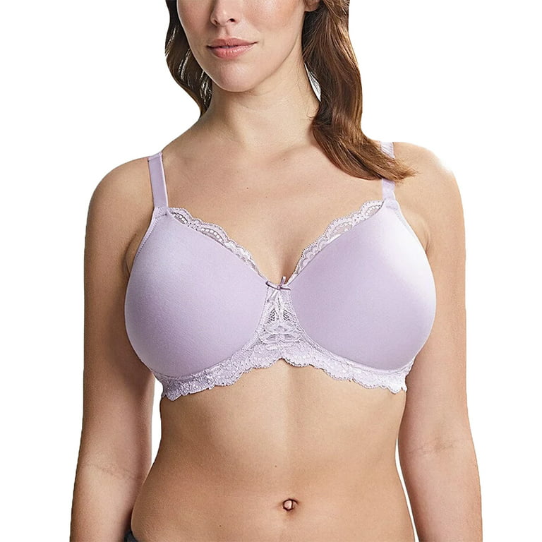 Royce Indie Non-wire Molded Bra (1454),32FF,Lilac