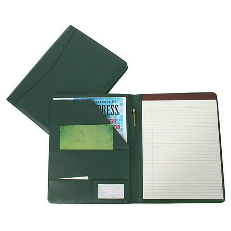 Royce Leather 749-GREEN-8 Padfolio - Green