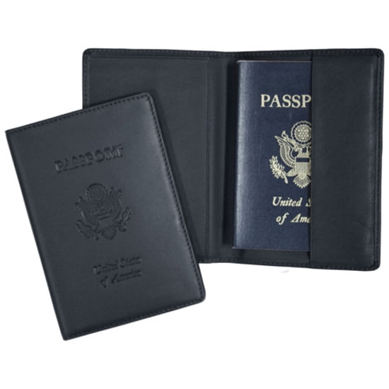 Leather Debossed Passport Jacket - Walmart.com
