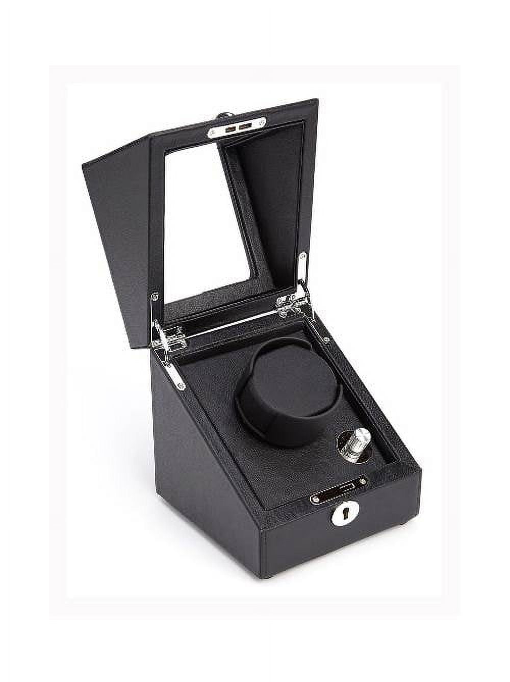 Royce Leather Luxury Battery Powered Single Watch Winder in Genuine