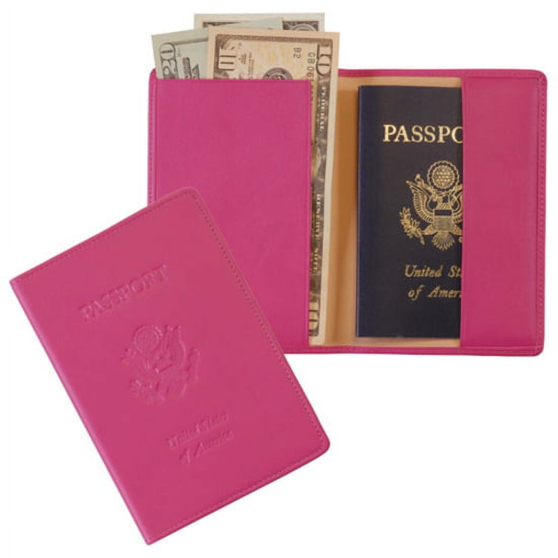 【新品タグ付き未使用】 deres 17th passport jacket Leather Debossed Passport Jacket - Walmart.com