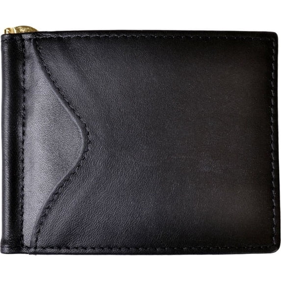 Royce Leather RFID-108-BK-5 RFID Blocking Money Clip Wallet - Black