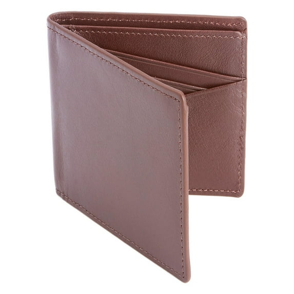 Royce Slim Bifold Genuine Leather Wallet with RFID Blocking Technology