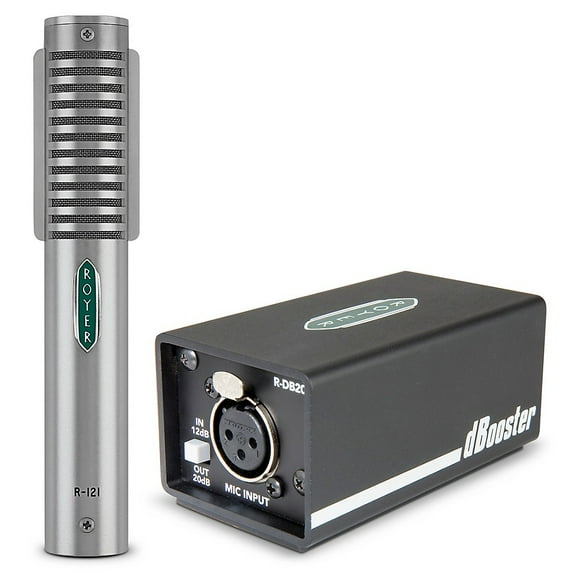 Royer R-121 Ribbon Microphone & dBooster Combo