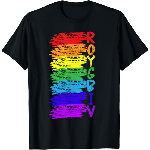 Roygbiv Sketchy Art Teacher Artist Painter Painting T-Shirt