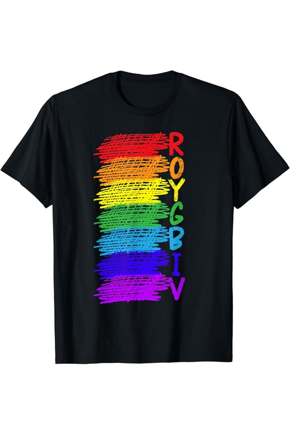 Roygbiv Sketchy Art Teacher Artist Painter Painting T-Shirt