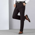 thumbnail image 1 of Royisotas Big and Tall Pants for Men Casual with Pockets Elastic Waist Dress Mens Pants, 1 of 9
