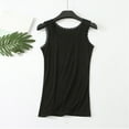 thumbnail image 1 of Royisotas Black Tank Tops Women Summer Cotton Sleeveless Casual Womens Camisoles and Tanks undershirt Lace Patchwork Crew Neck Women's Tanks & Camis, 1 of 5