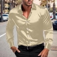 thumbnail image 1 of Royisotas Mens Big and Tall Shirts Button Down Casual Shirt Long Sleeve Collared Tops for Men, 1 of 9