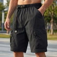 thumbnail image 1 of Royisotas Mens Shorts Work Big and Tall Summer Cargo Athletic Short for Men with Pockets, 1 of 9