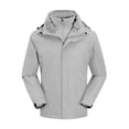 thumbnail image 1 of Royisotas Mens with Pockets Rain Jackets Waterproof Windproof Coats Winter Big and Tall jacket for Men Long Sleeve, 1 of 7
