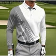 thumbnail image 1 of Royisotas Shirts for Men Button Long Sleeve Shirt Big and Tall Trendy Golf Mens Tops, 1 of 3