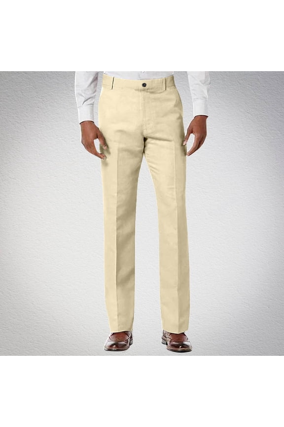 Winter Dress Pants for Men Button Business Formal Casual Big and Tall Mens Pants