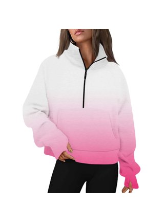 Pink Half Zip