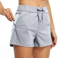 thumbnail image 1 of Royisotas Womens Athletic Hiking Running Shorts for Women Yoga Workout Gym Quick Dry Shorts with Pockets, 1 of 3