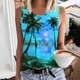 thumbnail image 1 of Royisotas Womens Casual Tank Tops Tunic Plus Size Graphic Loose Fit Sleeveless Graphic Shirts for Women, 1 of 5